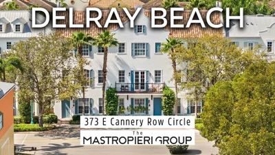 Cannery Row Property Tour With Larry Mastropieri | 373 E Cannery Row Cir, Delray Beach